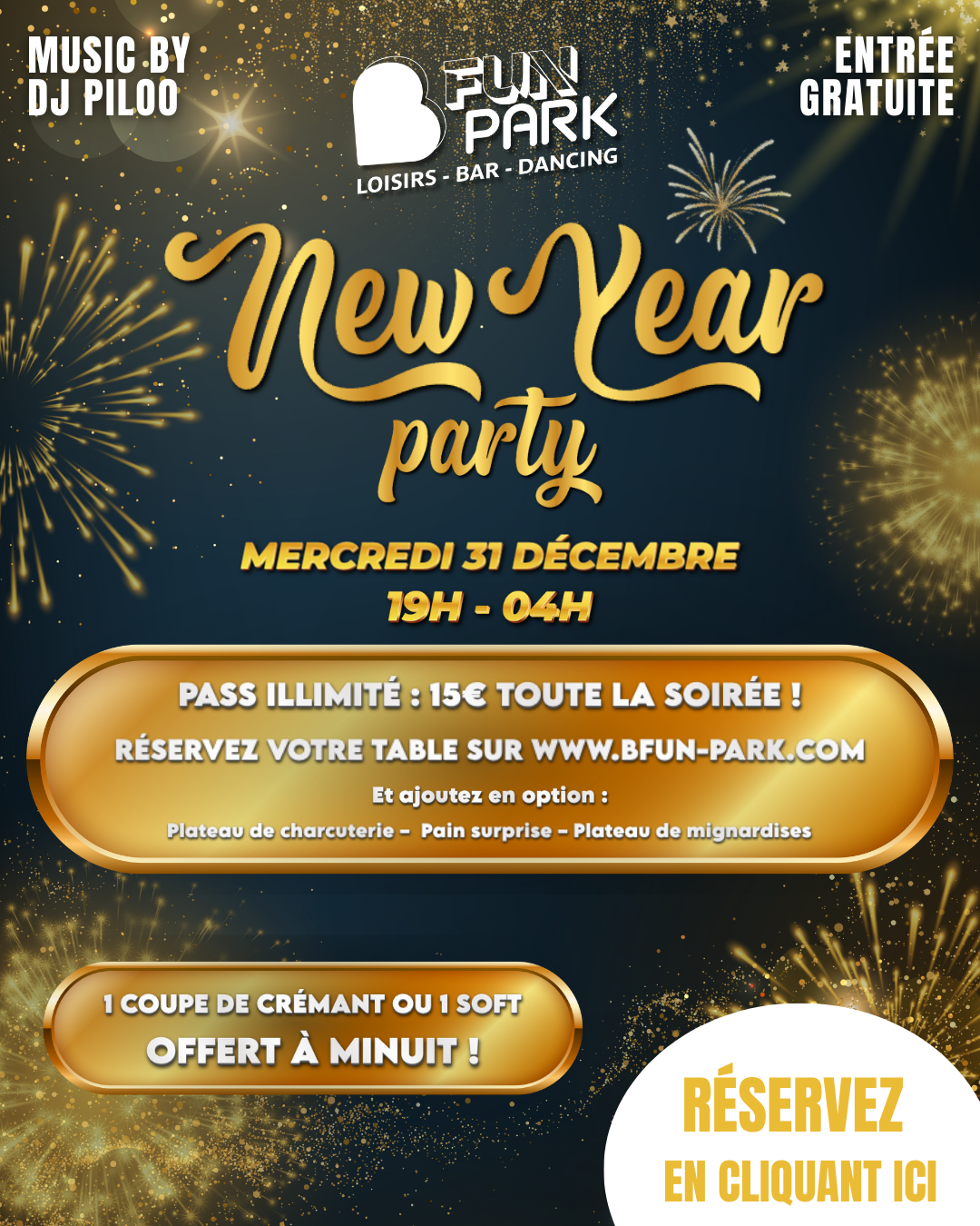 Rendez-vous dans l'onglet "RESERVER" !